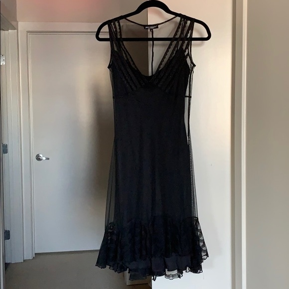 Betsey Johnson Dresses & Skirts - Betsey Johnson lace and mesh sheath dress